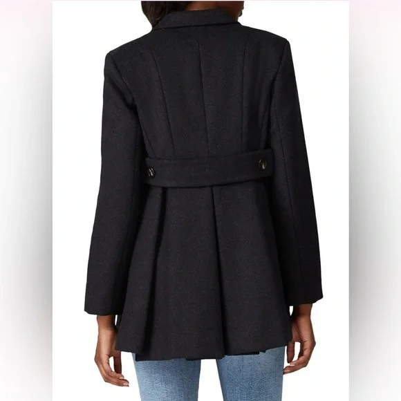 Co $1295 Wool Charcoal Gray Italian Coat Jacket Blazer Fall Luxury‎ City - Picture 14 of 15